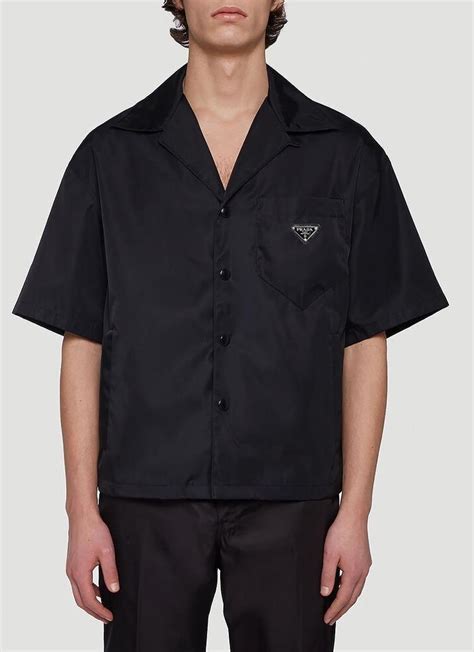 prada shirt replica|prada shirt black cettire.